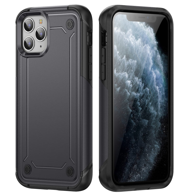 For iPhone 11 Pro Max 2 in 1 Soft TPU Hard PC Phone Case