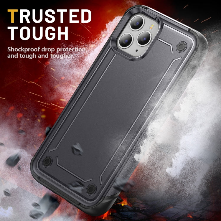 For iPhone 11 Pro Max 2 in 1 Soft TPU Hard PC Phone Case