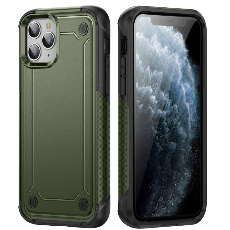 For iPhone 11 Pro Max 2 in 1 Soft TPU Hard PC Phone Case