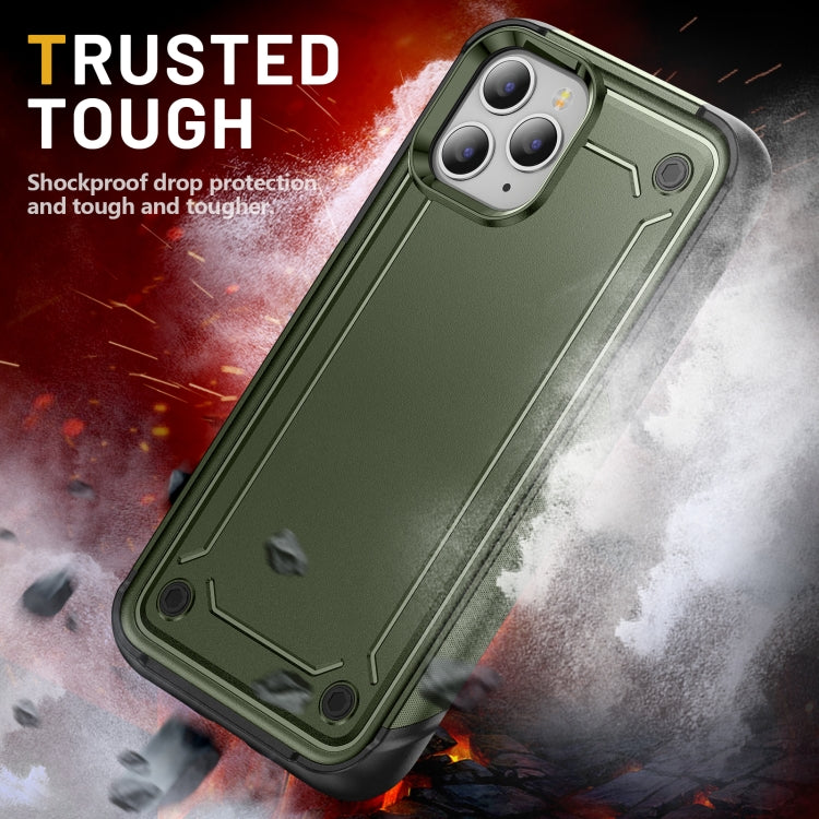 For iPhone 11 Pro Max 2 in 1 Soft TPU Hard PC Phone Case