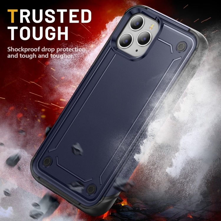 For iPhone 11 Pro Max 2 in 1 Soft TPU Hard PC Phone Case