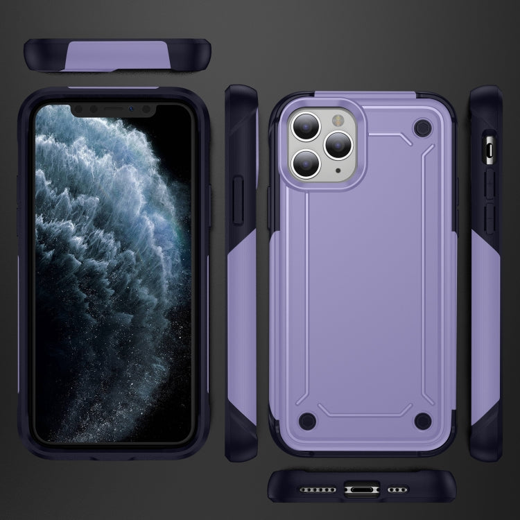For iPhone 11 Pro Max 2 in 1 Soft TPU Hard PC Phone Case