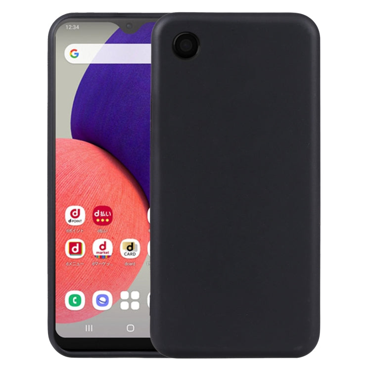 For Samsung Galaxy A22e TPU Phone Case(Black)