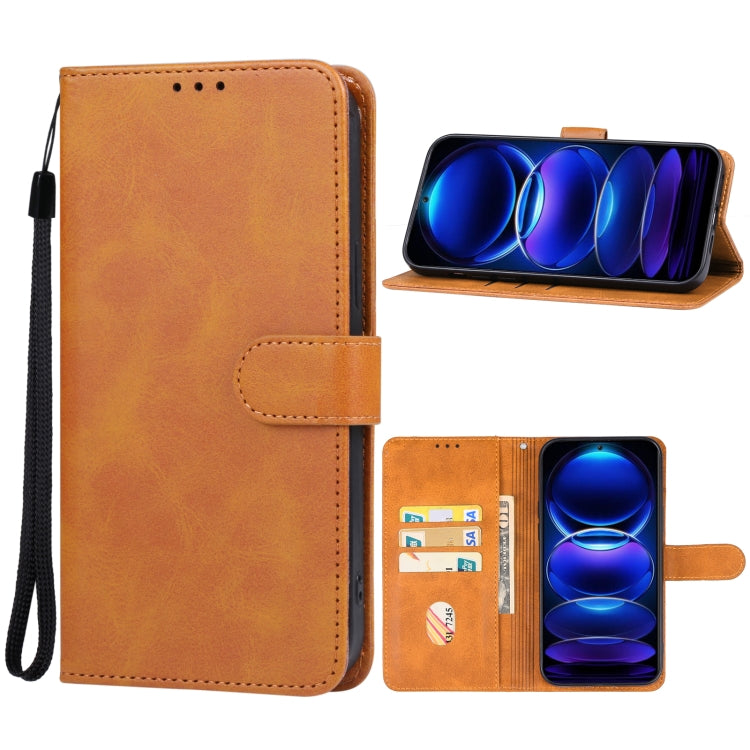 For Xiaomi Redmi Note 12 China Leather Phone Case