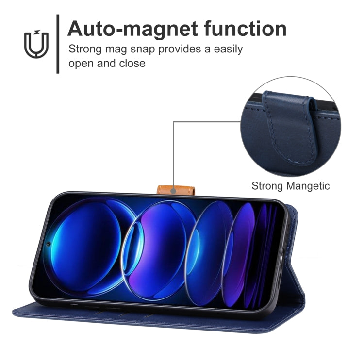 For Xiaomi Redmi Note 12 China Leather Phone Case