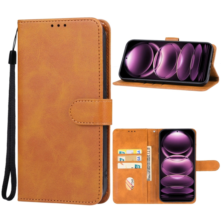For Xiaomi Redmi Note 12 Pro 5G China Leather Phone Case