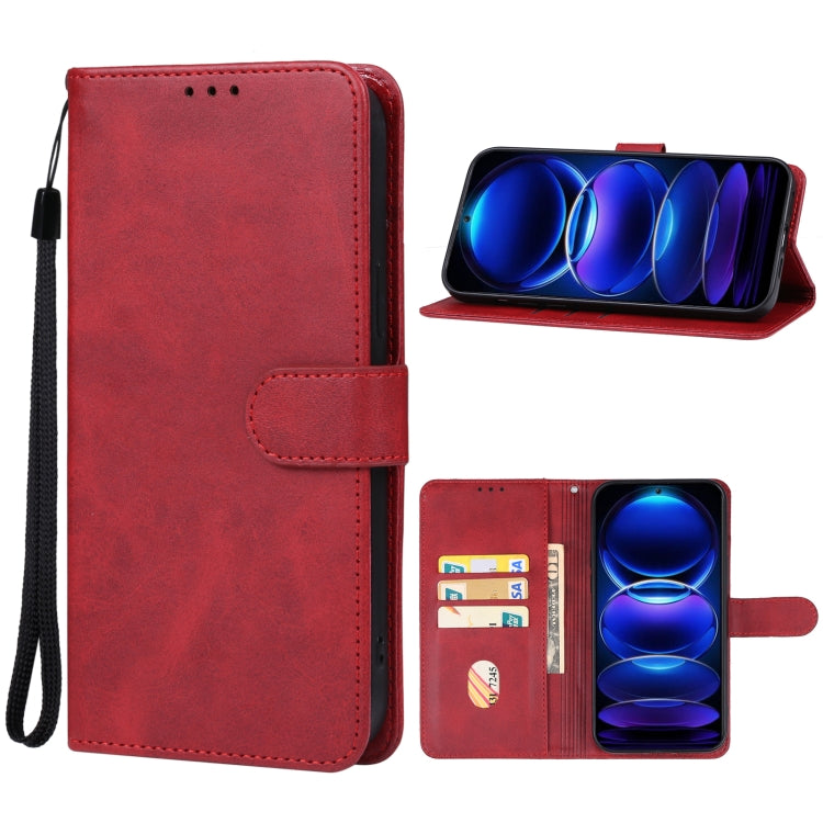 For Xiaomi Redmi Note 12 Pro+ China Leather Phone Case