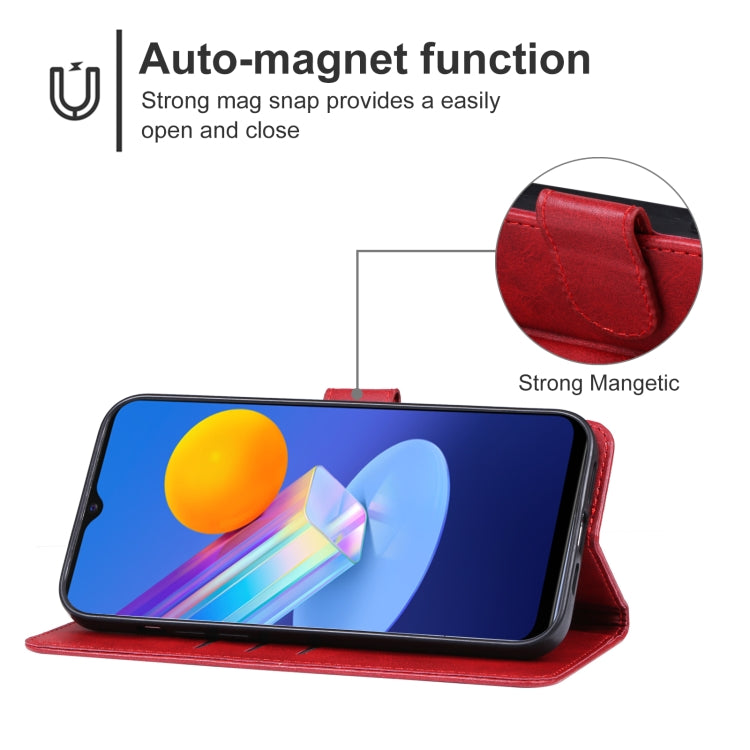 For vivo Y52 5G Leather Phone Case