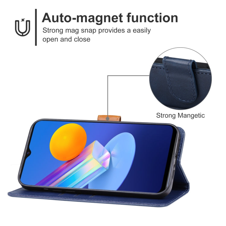 For vivo Y52 5G Leather Phone Case