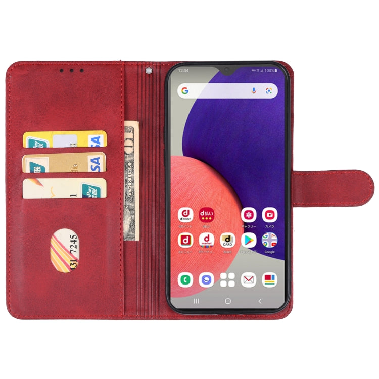 For Samsung Galaxy A22e Leather Phone Case