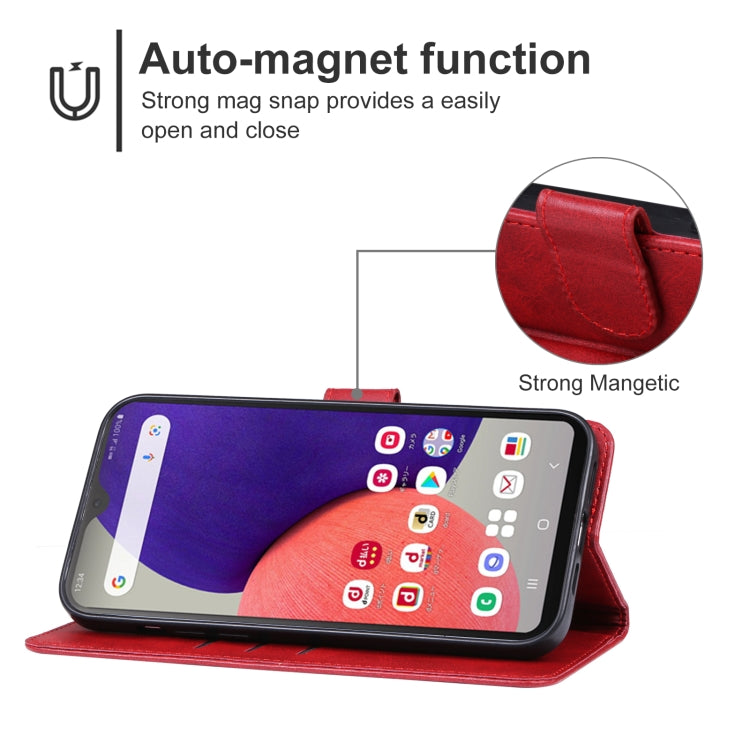 For Samsung Galaxy A22e Leather Phone Case