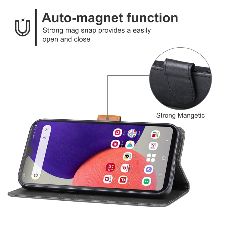 For Samsung Galaxy A22e Leather Phone Case