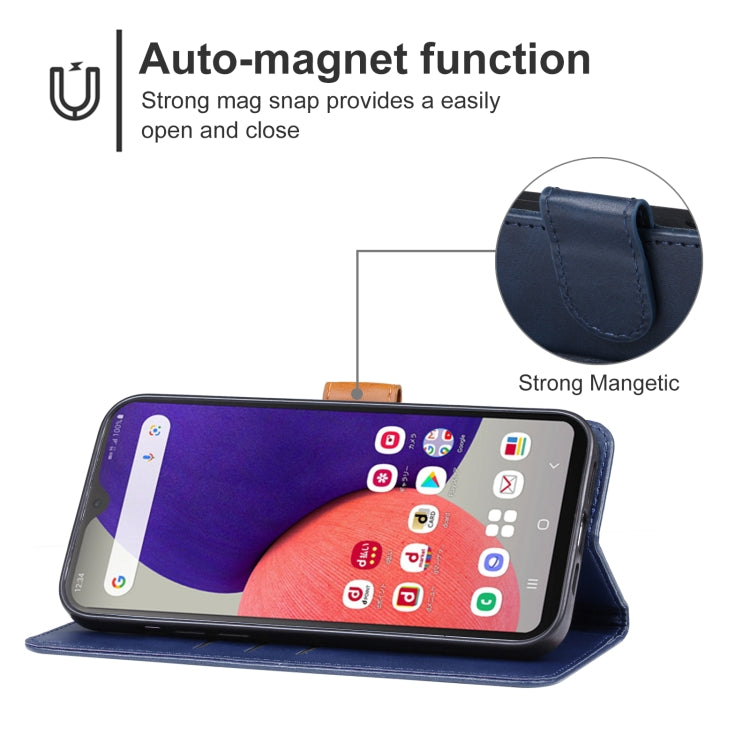 For Samsung Galaxy A22e Leather Phone Case