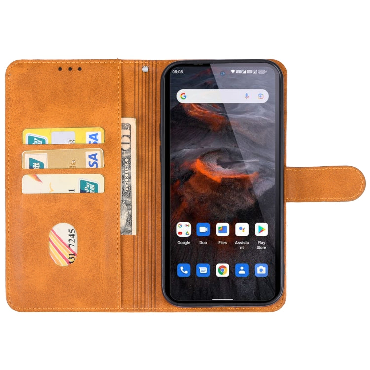 For OUKITEL WP19 Leather Phone Case