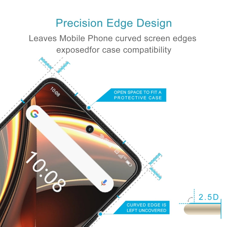 For UMIDIGI A13 Pro Max 5G 10pcs 0.26mm 9H 2.5D Tempered Glass Film