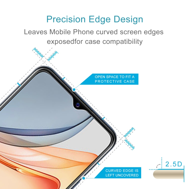 For vivo Y32s 50pcs 0.26mm 9H 2.5D Tempered Glass Film