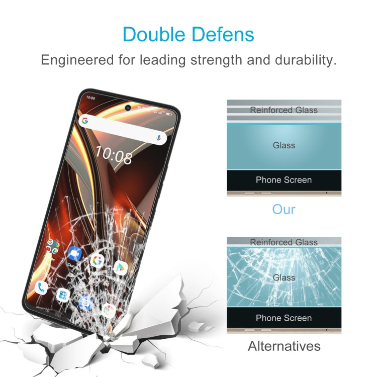 For UMIDIGI A13 Pro Max 5G 50pcs 0.26mm 9H 2.5D Tempered Glass Film