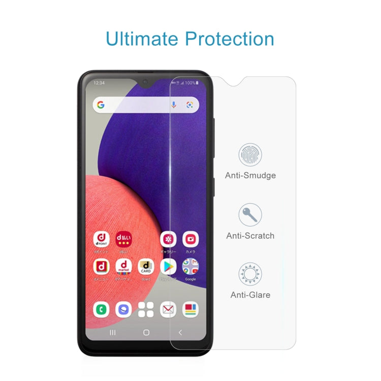 For Samsung Galaxy A22e 50pcs 0.26mm 9H 2.5D Tempered Glass Film