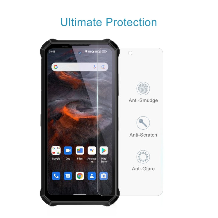 For OUKITEL WP19 50pcs 0.26mm 9H 2.5D Tempered Glass Film