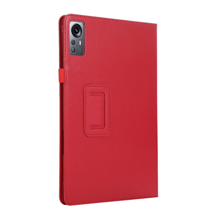 For Xiaomi Pad 5 Pro 12.4 Litchi Texture Leather Tablet Case with Holder