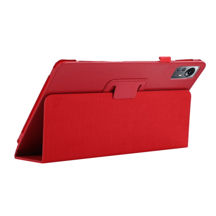 For Xiaomi Pad 5 Pro 12.4 Litchi Texture Leather Tablet Case with Holder