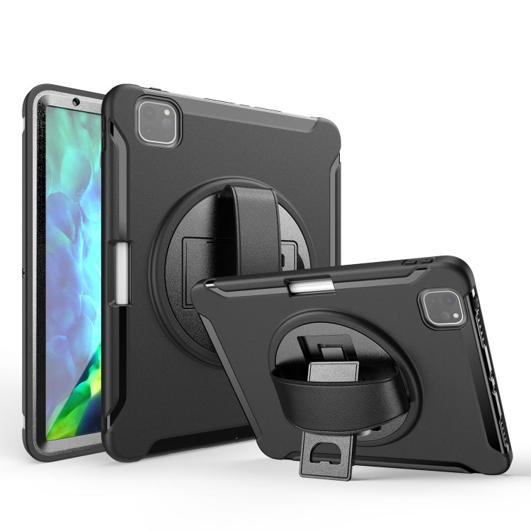For iPad Pro 11 inch (2020) Shockproof Protective Tablet Case with Holder & Hand Strap & Pen Slot