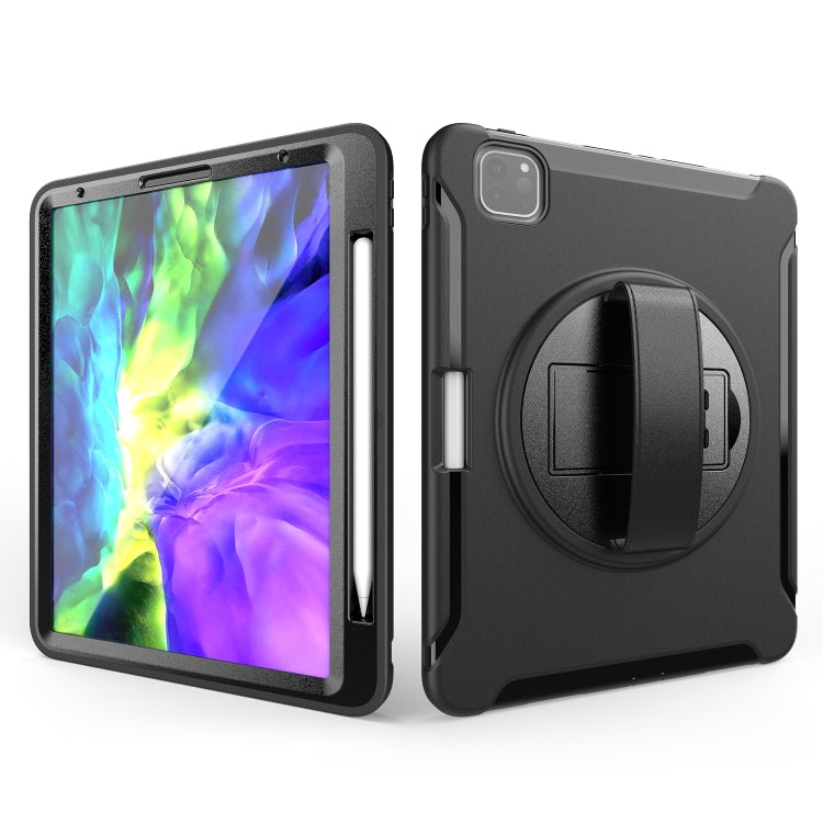 For iPad Pro 11 inch (2020) Shockproof Protective Tablet Case with Holder & Hand Strap & Pen Slot