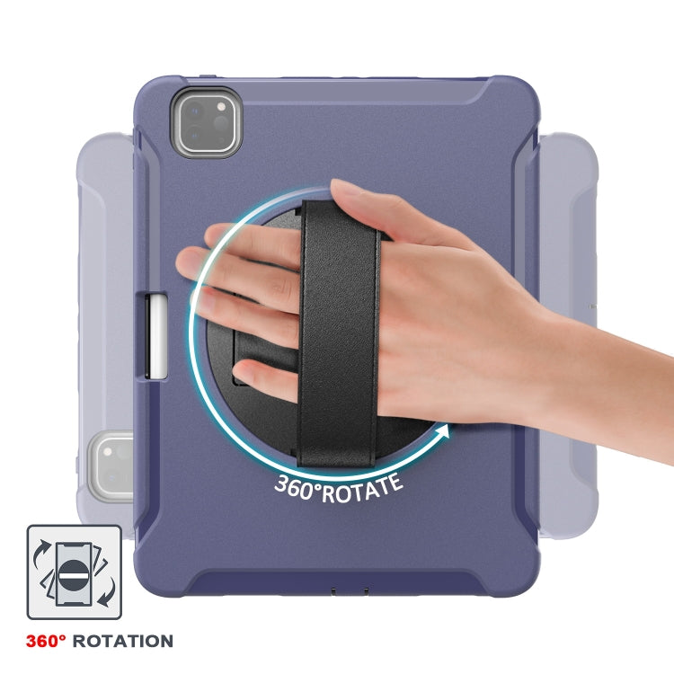 For iPad Pro 11 inch (2020) Shockproof Protective Tablet Case with Holder & Hand Strap & Pen Slot