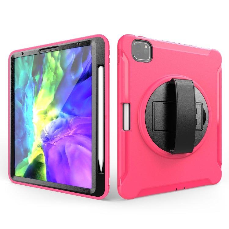 For iPad Pro 11 inch (2020) Shockproof Protective Tablet Case with Holder & Hand Strap & Pen Slot