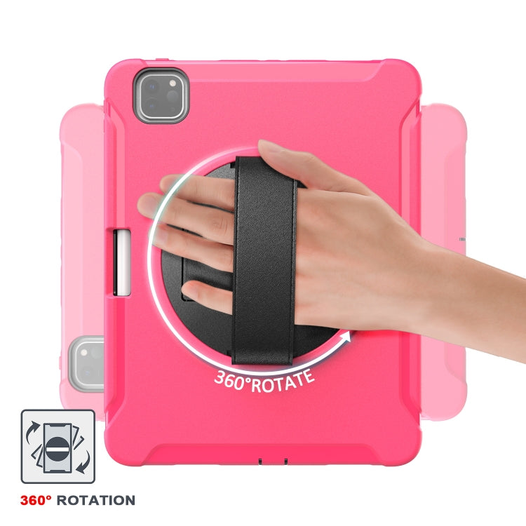For iPad Pro 11 inch (2020) Shockproof Protective Tablet Case with Holder & Hand Strap & Pen Slot