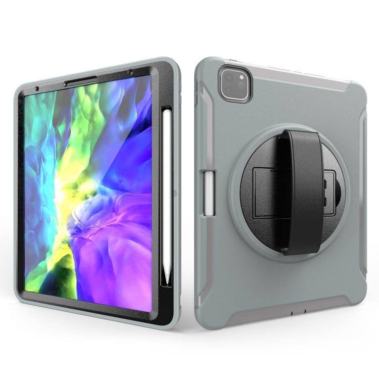For iPad Pro 11 inch (2020) Shockproof Protective Tablet Case with Holder & Hand Strap & Pen Slot