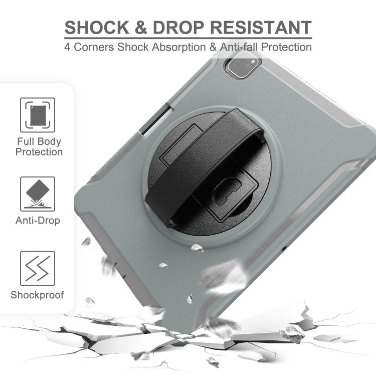 For iPad Pro 11 inch (2020) Shockproof Protective Tablet Case with Holder & Hand Strap & Pen Slot
