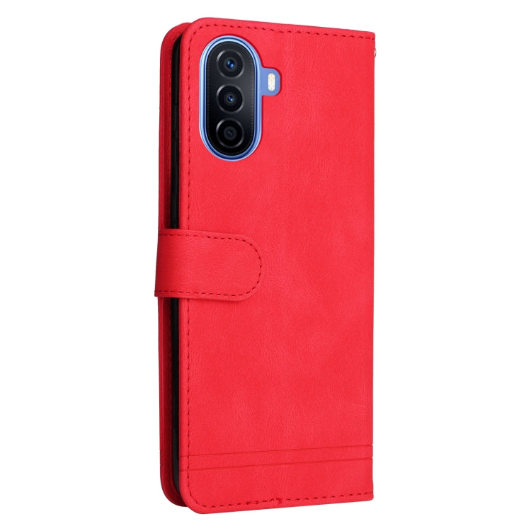 For Huawei nova Y70 / Y70 Plus / Enjoy 50 Skin Feel Life Tree Metal Button Leather Phone Case