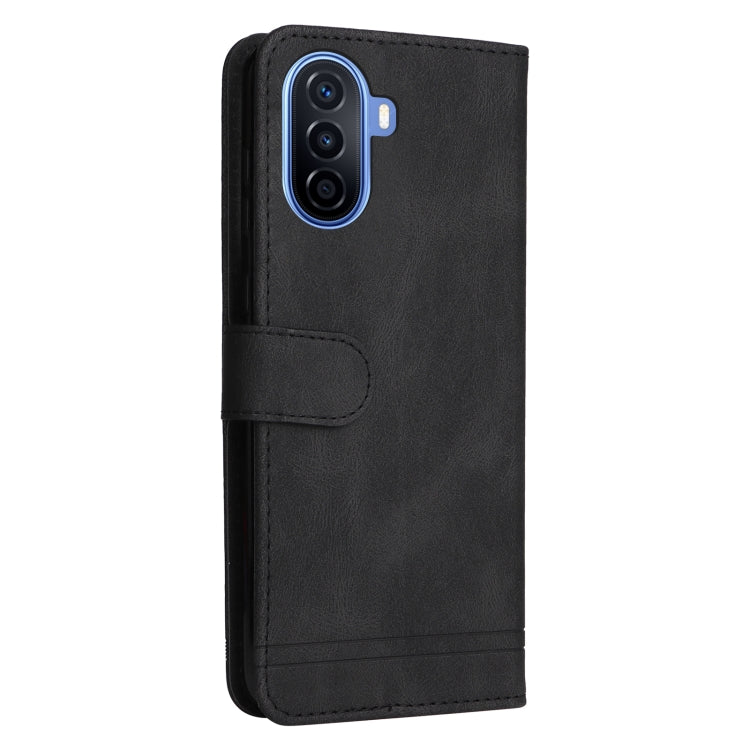 For Huawei nova Y70 / Y70 Plus / Enjoy 50 Skin Feel Life Tree Metal Button Leather Phone Case
