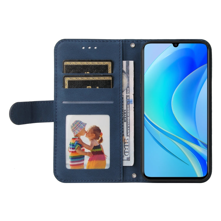 For Huawei nova Y70 / Y70 Plus / Enjoy 50 Skin Feel Life Tree Metal Button Leather Phone Case