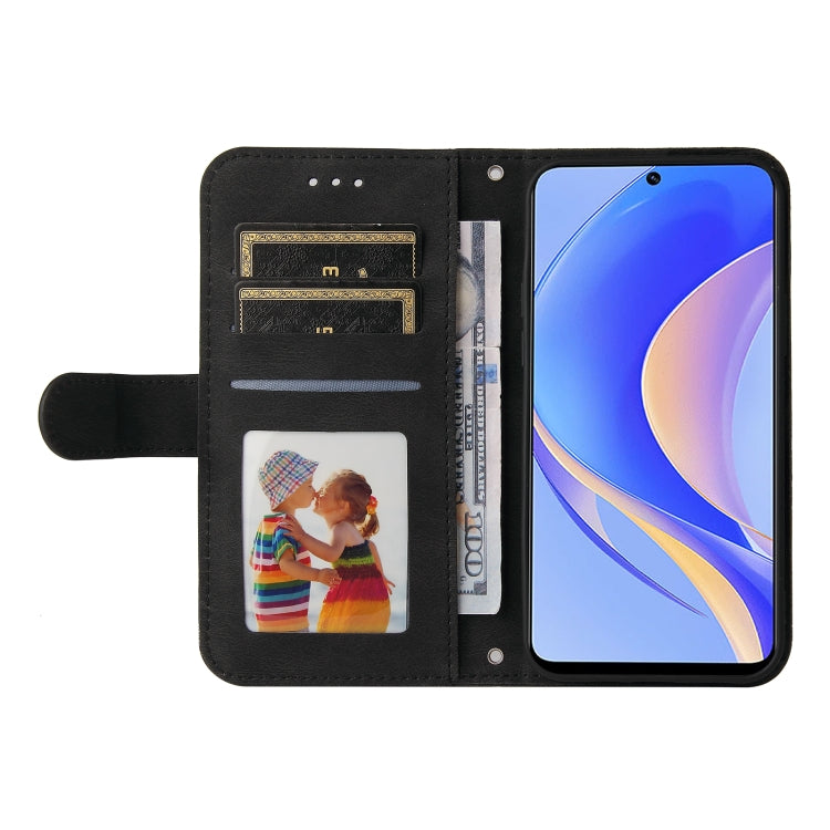 For Huawei nova Y90 / Enjoy 50 Pro Skin Feel Life Tree Metal Button Leather Phone Case