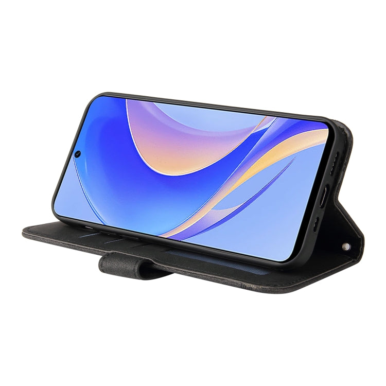 For Huawei nova Y90 / Enjoy 50 Pro Skin Feel Life Tree Metal Button Leather Phone Case