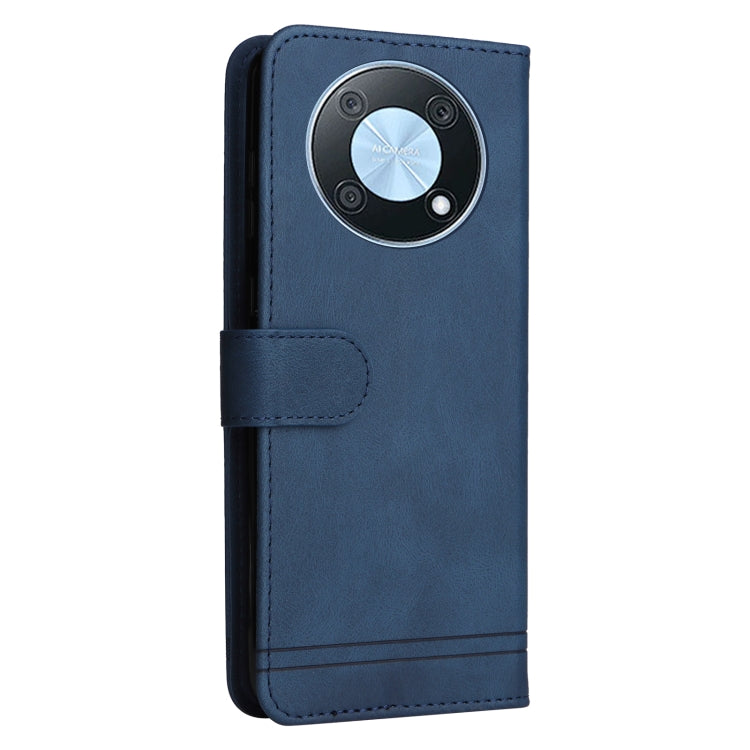 For Huawei nova Y90 / Enjoy 50 Pro Skin Feel Life Tree Metal Button Leather Phone Case
