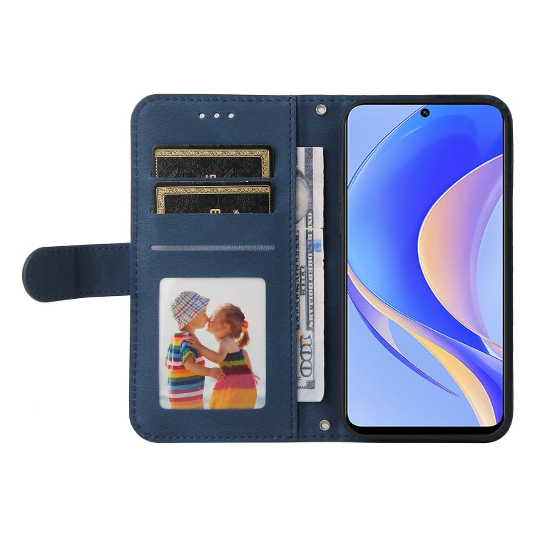 For Huawei nova Y90 / Enjoy 50 Pro Skin Feel Life Tree Metal Button Leather Phone Case