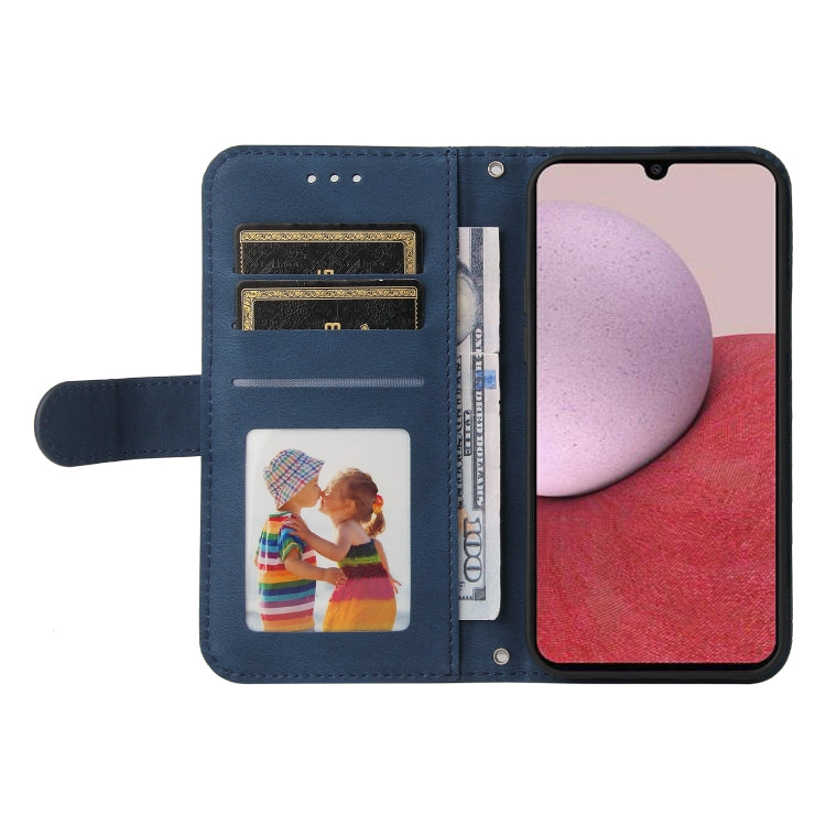 For Samsung Galaxy A14 5G Skin Feel Life Tree Metal Button Leather Phone Case