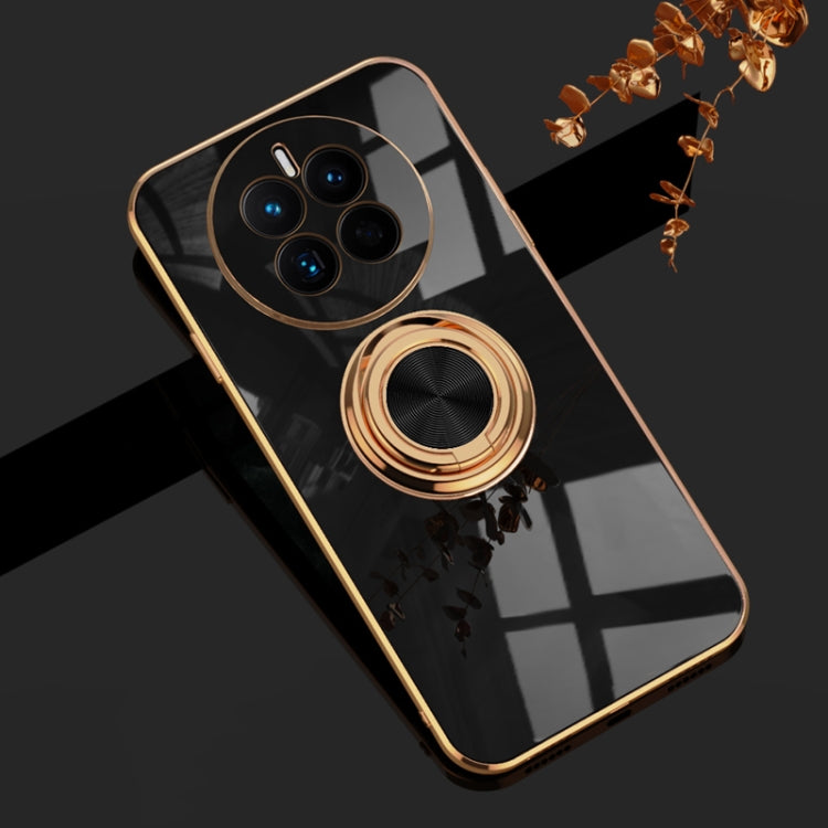 For Huawei Mate 50 6D Electroplating Ring Phone Case