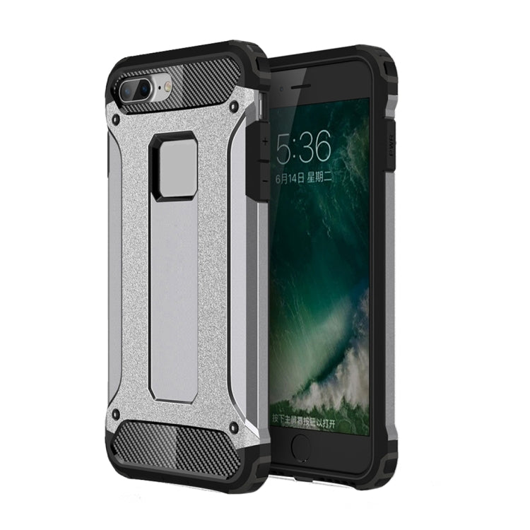 For iPhone 8 Plus Magic Armor TPU + PC Combination Phone Case