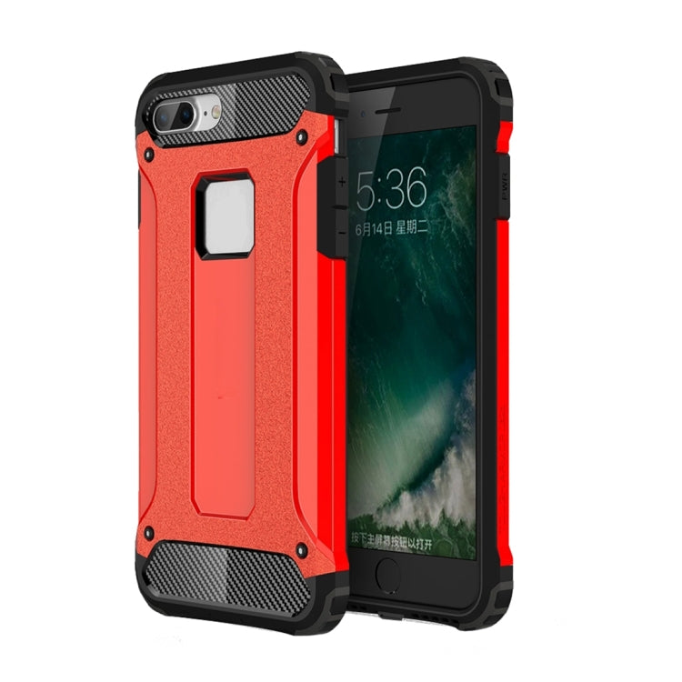 For iPhone 8 Plus Magic Armor TPU + PC Combination Phone Case