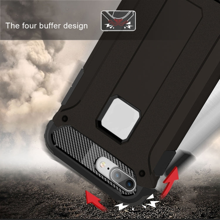 For iPhone 8 Plus Magic Armor TPU + PC Combination Phone Case