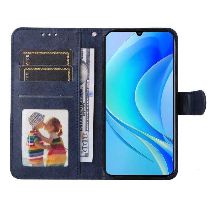 For Huawei nova Y70 / Y70 Plus/Enjoy 50 Classic Calf Texture Flip Leather Phone Case