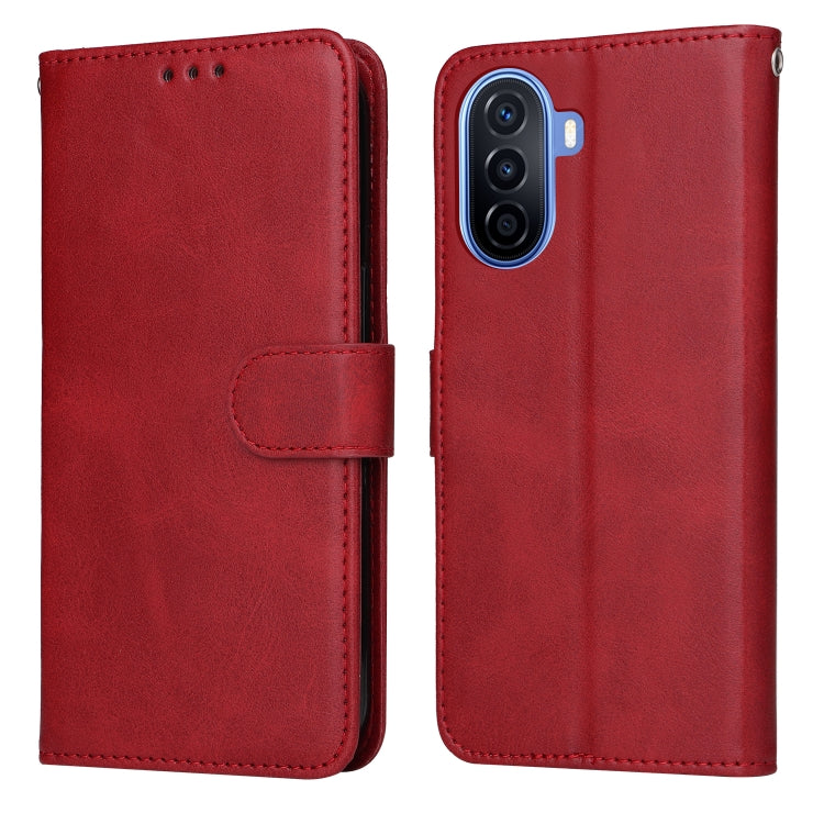 For Huawei nova Y70 / Y70 Plus/Enjoy 50 Classic Calf Texture Flip Leather Phone Case