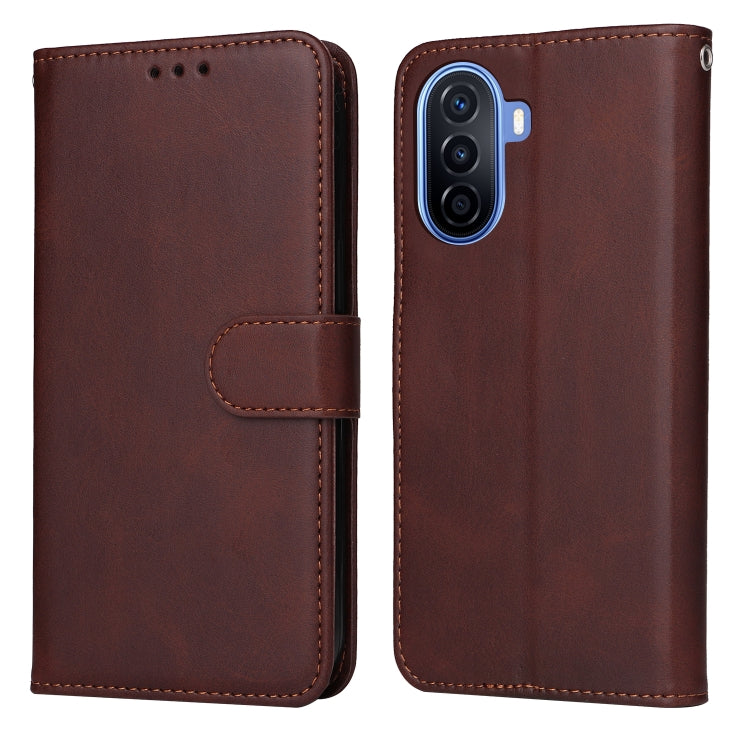 For Huawei nova Y70 / Y70 Plus/Enjoy 50 Classic Calf Texture Flip Leather Phone Case