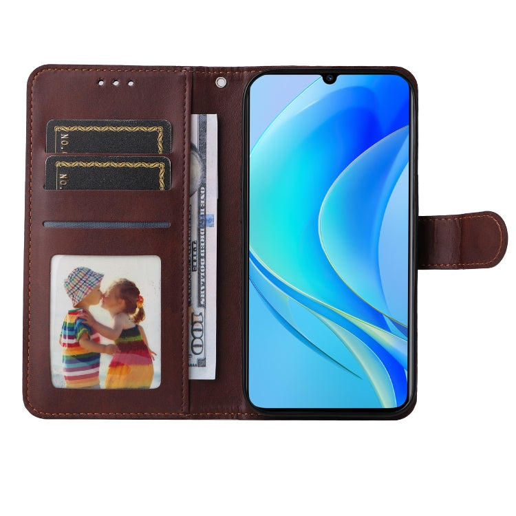 For Huawei nova Y70 / Y70 Plus/Enjoy 50 Classic Calf Texture Flip Leather Phone Case