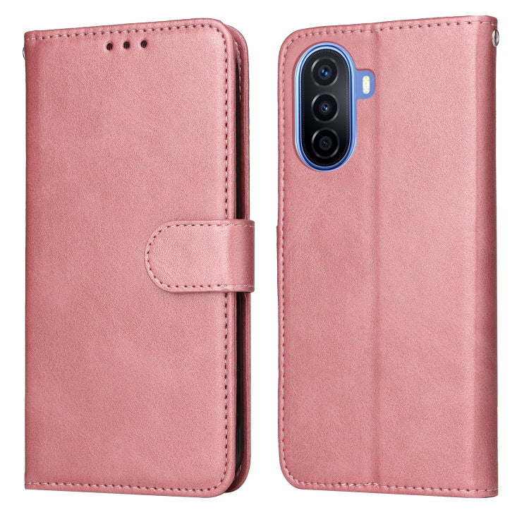 For Huawei nova Y70 / Y70 Plus/Enjoy 50 Classic Calf Texture Flip Leather Phone Case