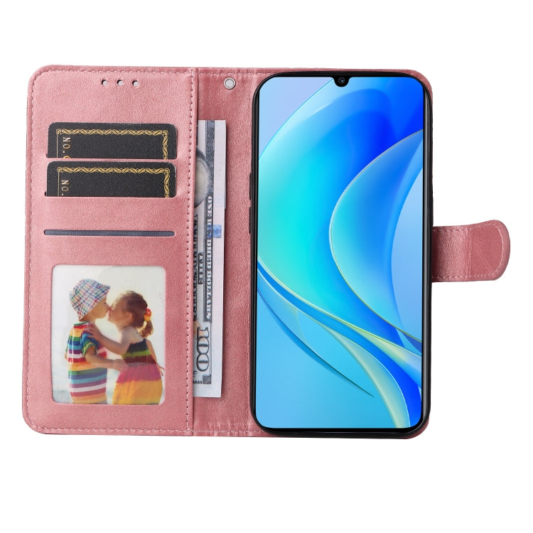 For Huawei nova Y70 / Y70 Plus/Enjoy 50 Classic Calf Texture Flip Leather Phone Case
